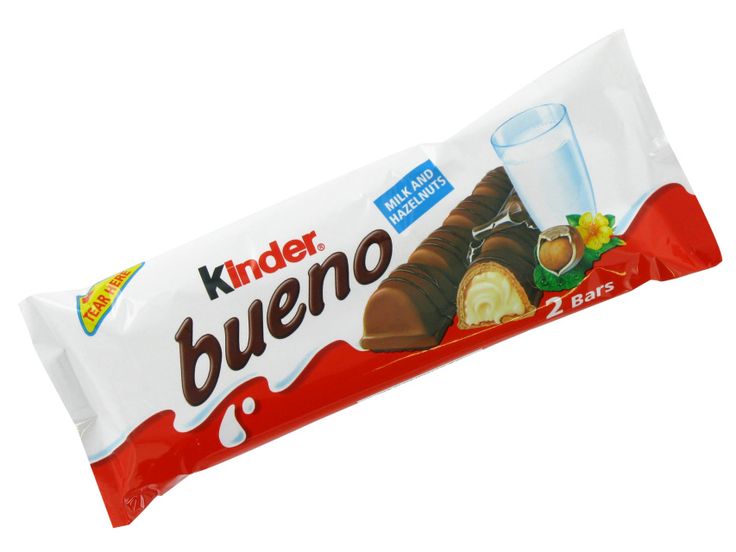 Шоколадный батончик Kinder Bueno 43гр
