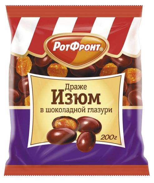 изюм в шоколаде